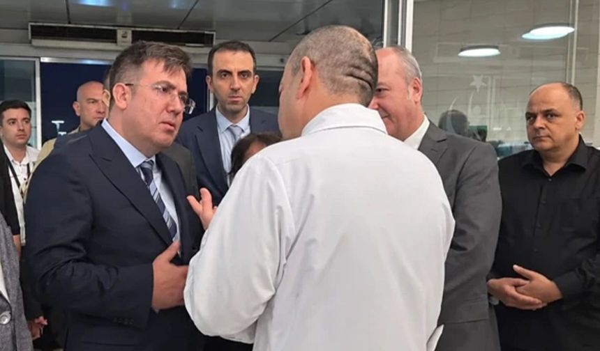 Adalet Bakan Yardımcısı Tuncay, yaralanan öğrencileri ziyaret etti