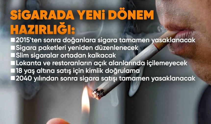 2015'ten sonra doğanlara ömür boyu sigara yasağı geliyor