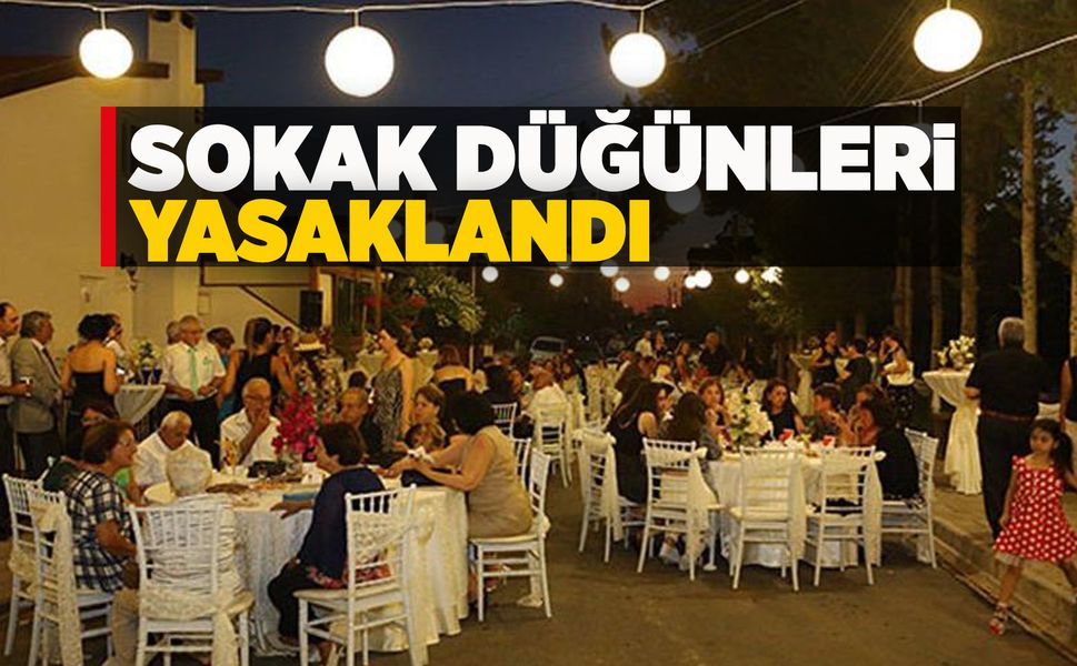 Son dakika: Manisa'da sokak düğünleri yasaklandı