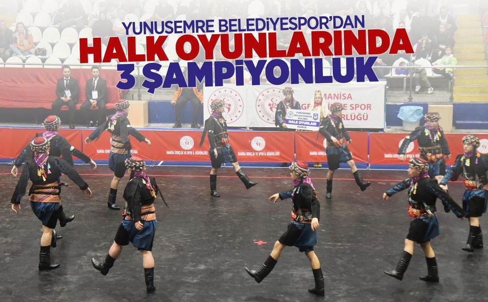 Yunusemre Belediyespor yarışmaya damga vurdu