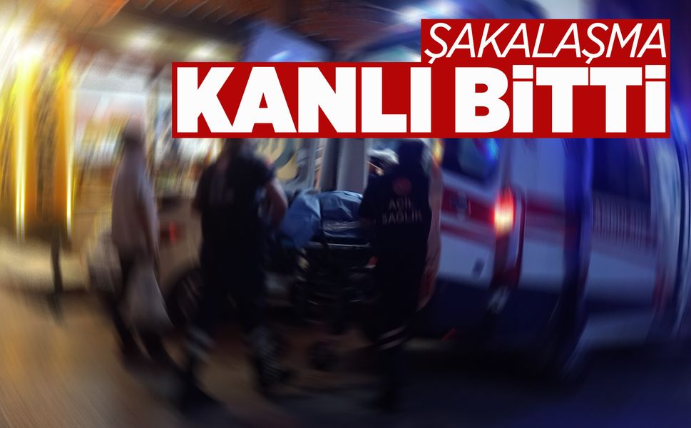 Manisa'da gençlerin şakası kanlı bitti