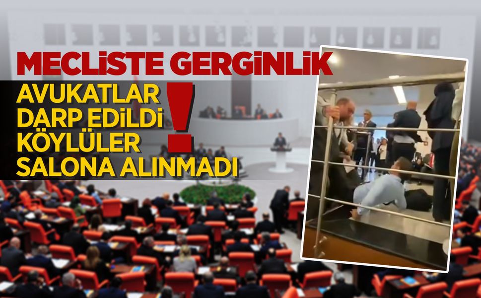 AKP'li vekiller avukat Okumuşoğlu'nu yere düşürdü!