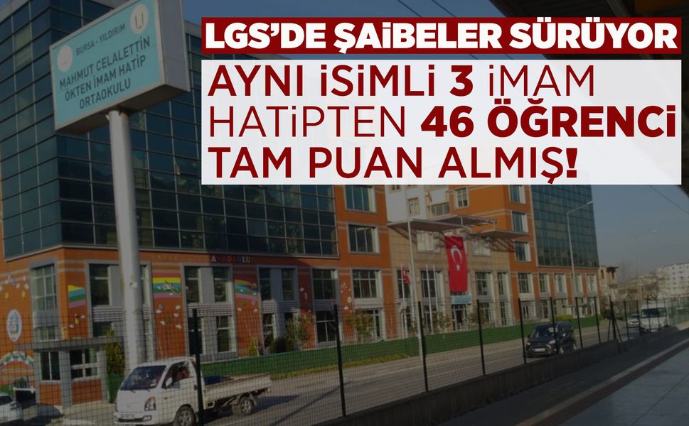 LGS'de 36 birinci tek okuldan çıktı!