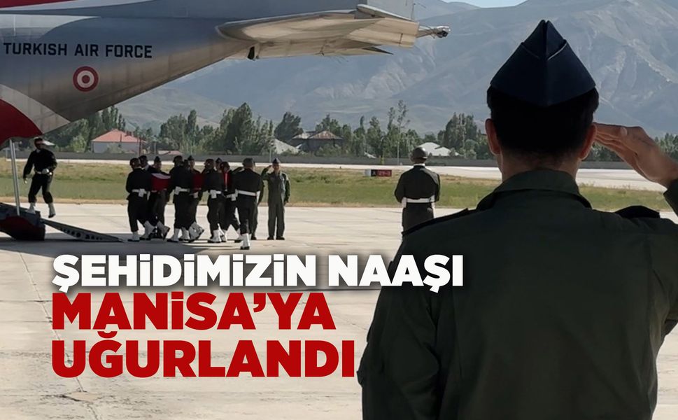 Manisalı şehit Mangura'nın naaşı memleketine uğurlandı