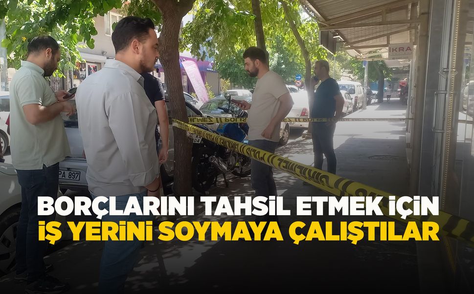 Manisa'da iş yerinde hırsızlık şoku