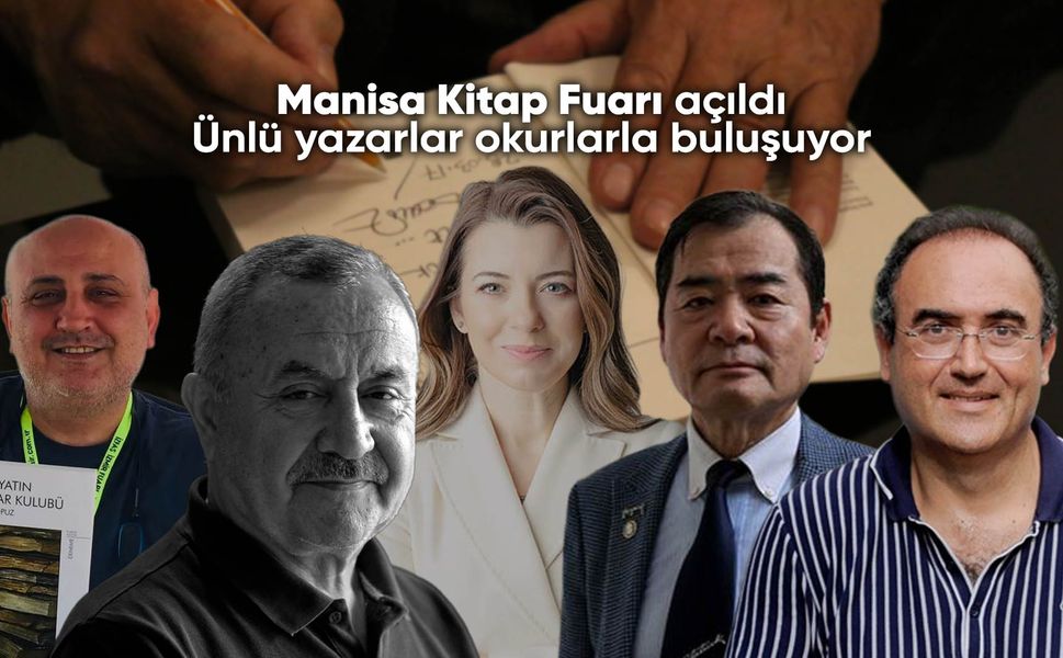 Ünlü yazarlar Manisalılarla buluşuyor