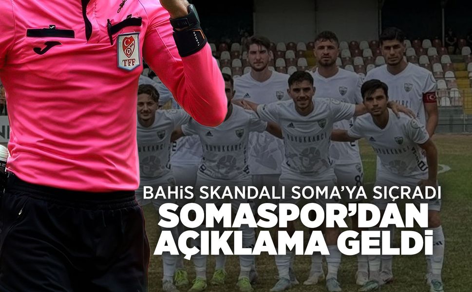 Somasporlu futbolculara bahis soruşturması!
