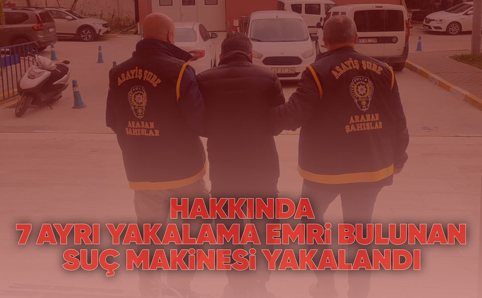 Manisa'da 18 yıl hapis cezası bulunan firari yakalandı