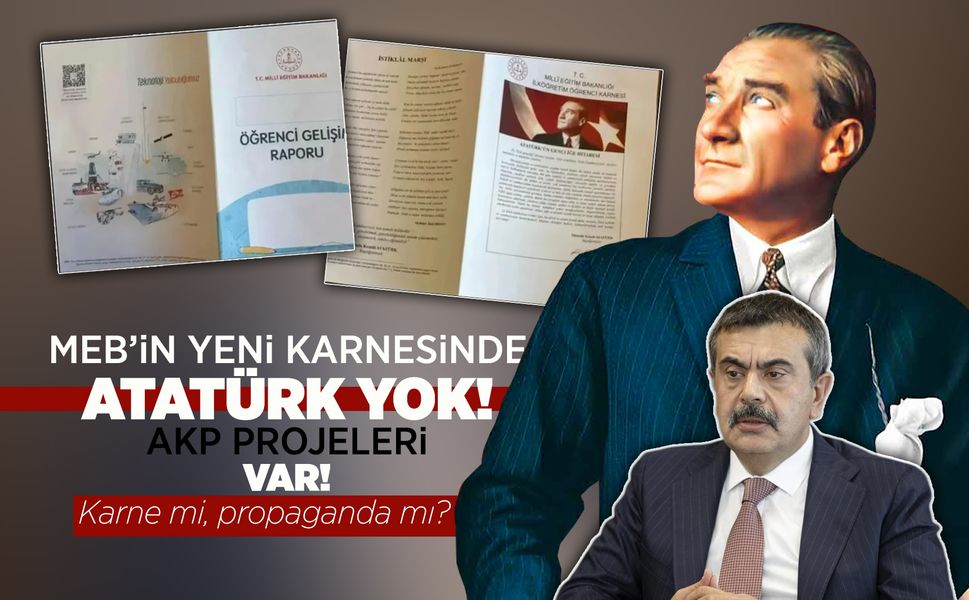 Karne mi, propaganda mı? 1 ve 2. sınıflara Atatürksüz belge