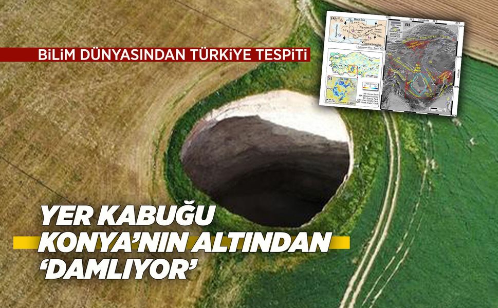 Dünyanın kabuğu Türkiye'den çöküyor