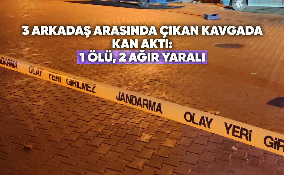 Manisa'da alkol masasındaki kavga kanlı bitti