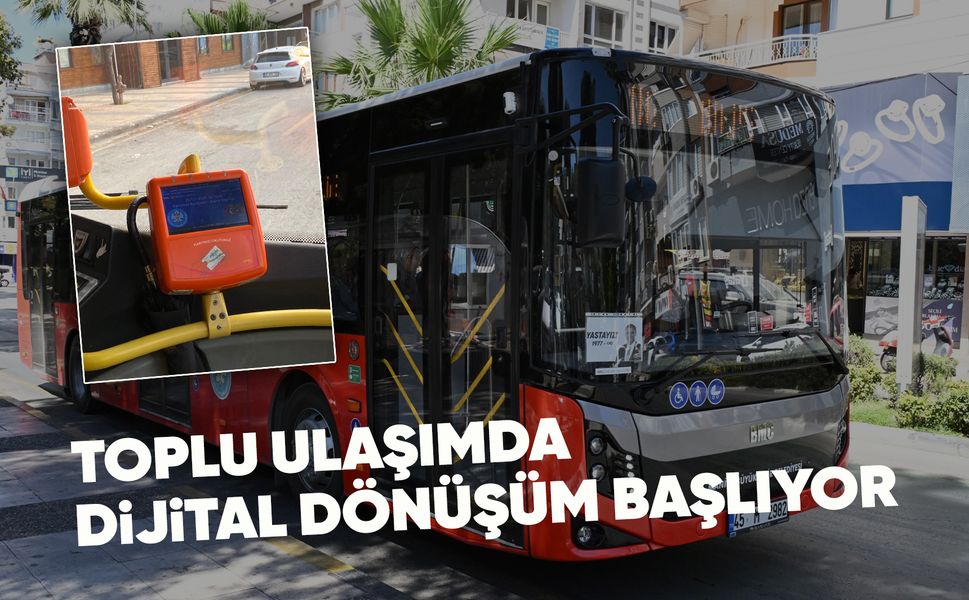 Manisa toplu ulaşımında yeni dönem