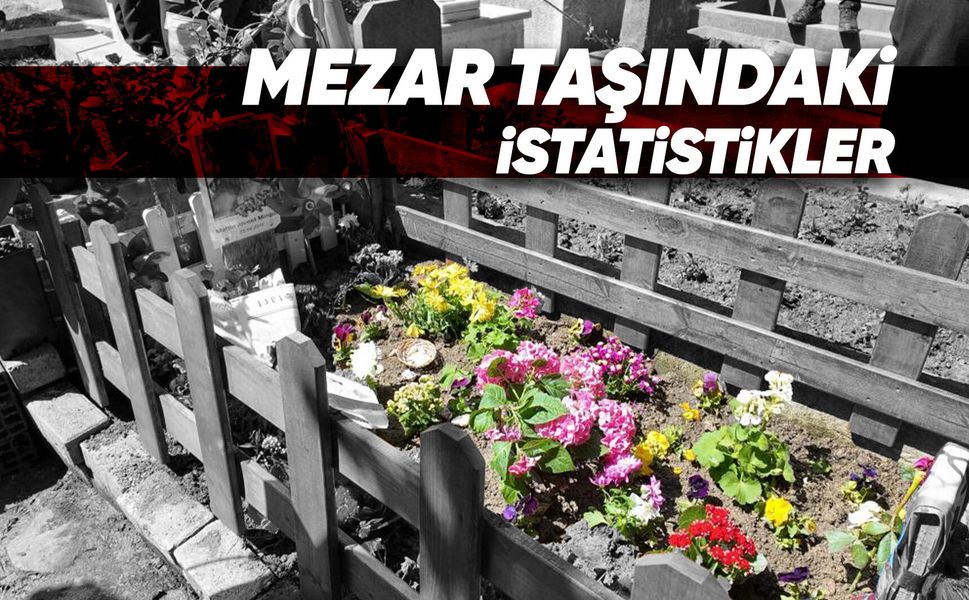 Mezar taşındaki istatistikler