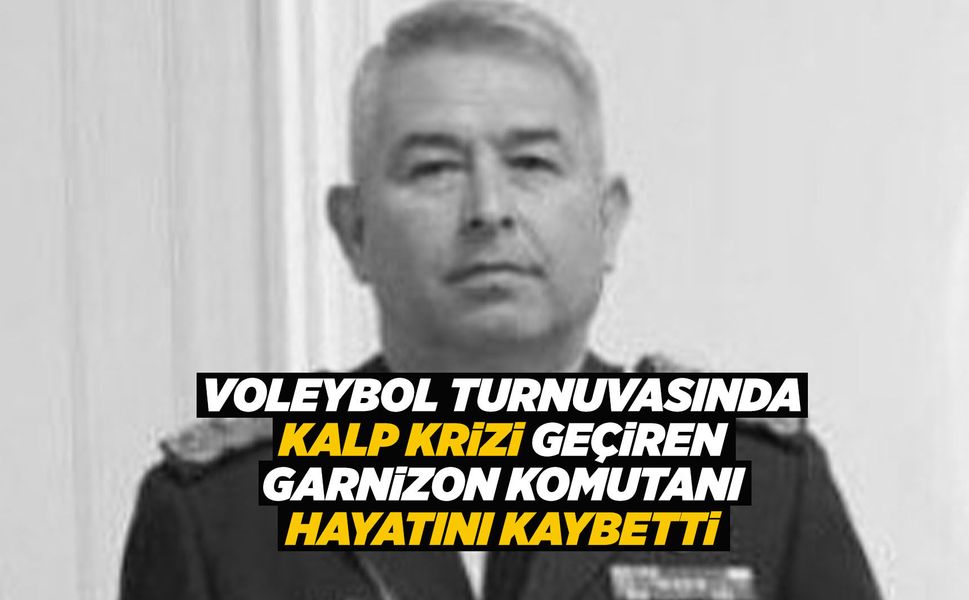 Akhisar'da Garnizon Komutanı hayatını kaybetti