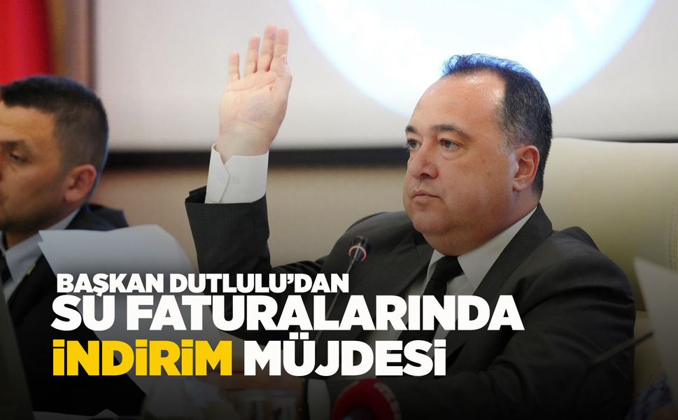MASKİ'den su faturalarına indirim geliyor