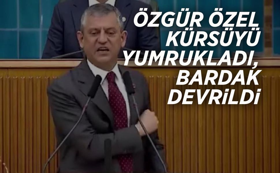 Özgür Özel'den Burcu Köksal tepkisi: Masayı yumrukladı