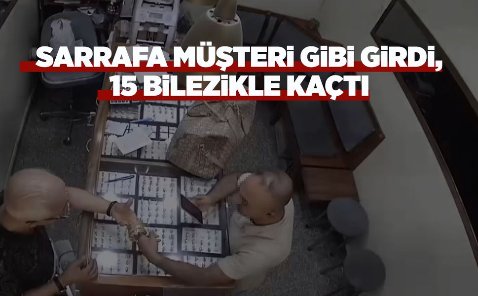 Manisa’da 2,5 milyon TL'lik altın kapkaçı
