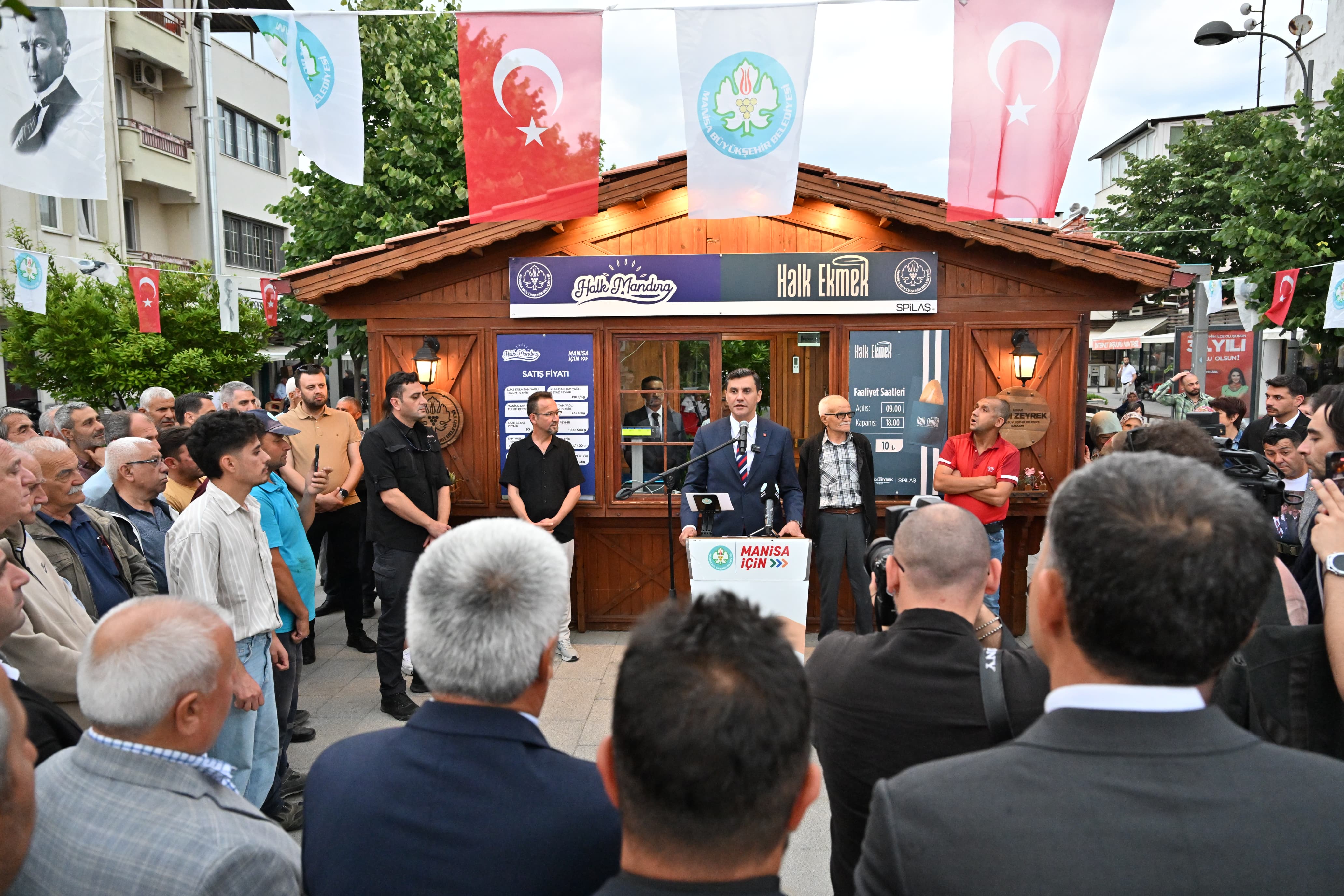 Manisa’da 46. Halk Ekmek Ve 6. Halk Mandıra Köprübaşı’nda Açıldı (7)