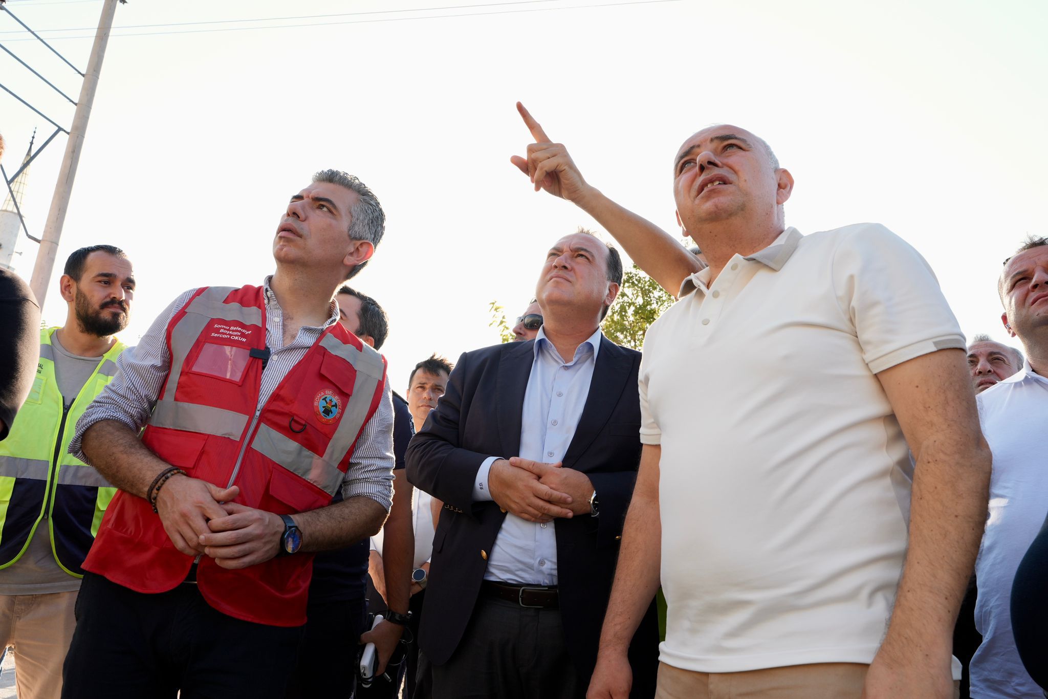 Başkan Dutlulu, Soma Yangınını Yerinde İnceledi (11)