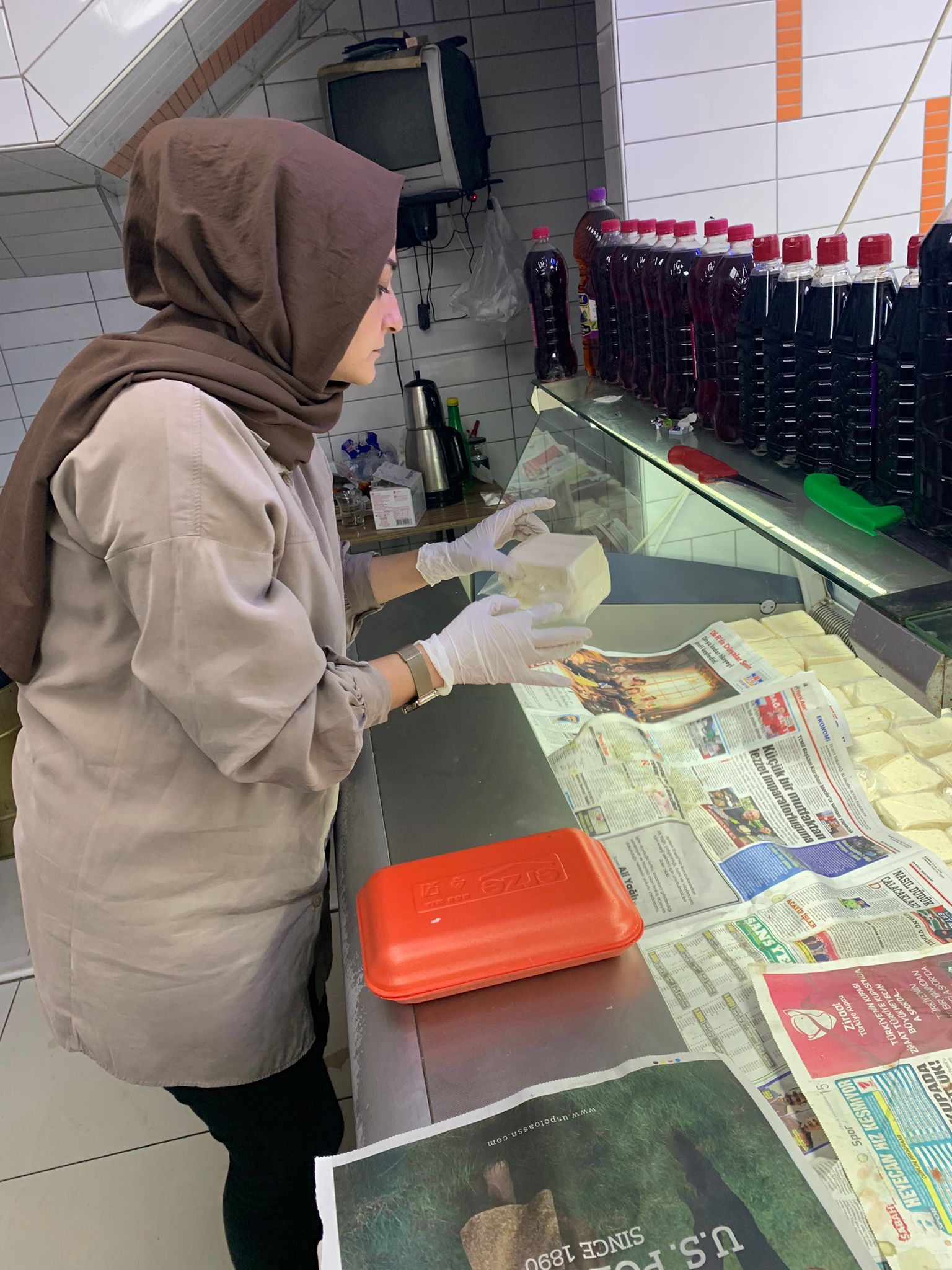 Sağlıksız Ürüne Geçit Yok 49 Kilo Peynir İmha Edildi (1)