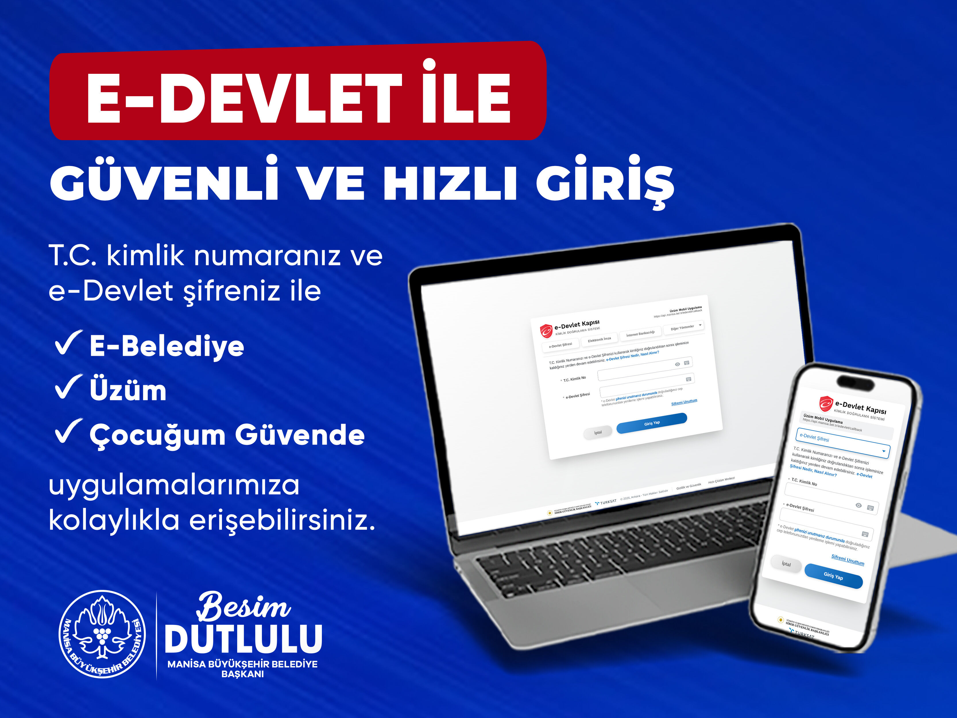 Manisa Büyükşehir Belediyesi Dijital Hizmetlerde E Devlet Dönemini Başlattı