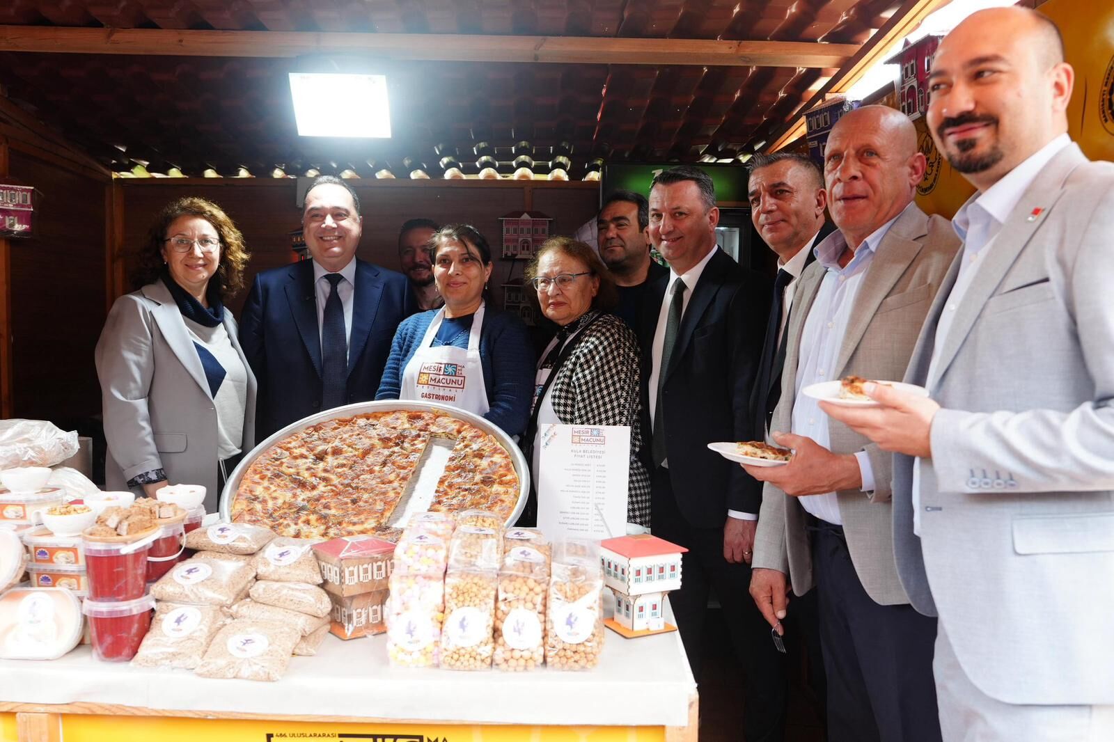 Manisa Gastronomi Panayırı Mesir Festivali Kapsamında Açıldı (11)