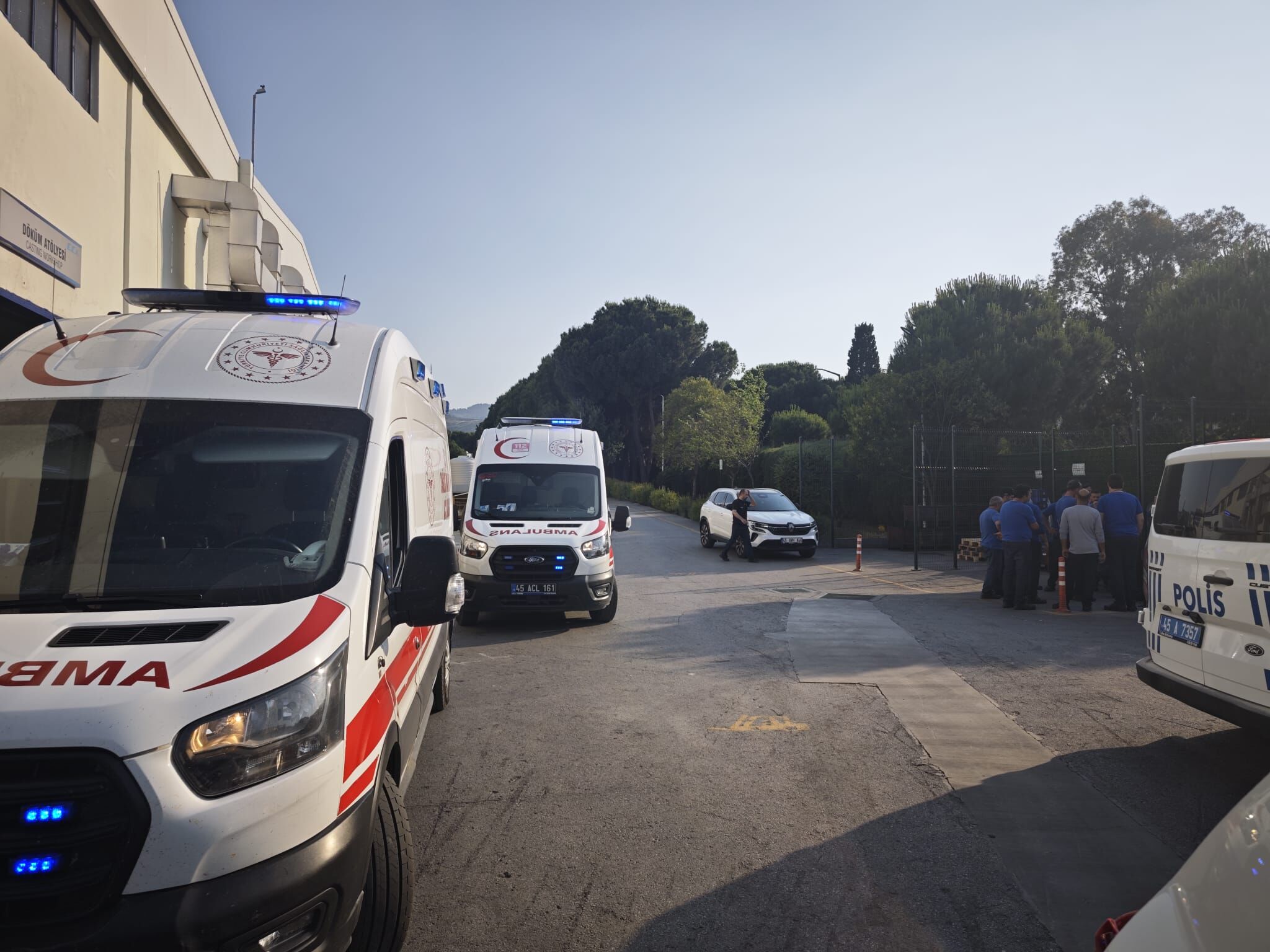 Manisa'da döküm makinesine sıkışan genç işçi yaşamını yitirdi