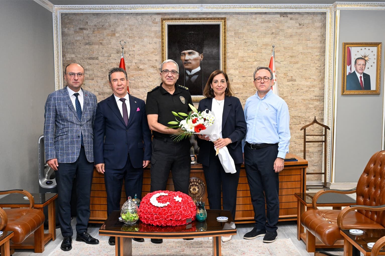Manisa Kent Konseyi’nden Emniyet Müdürü Karayel’e ziyaret