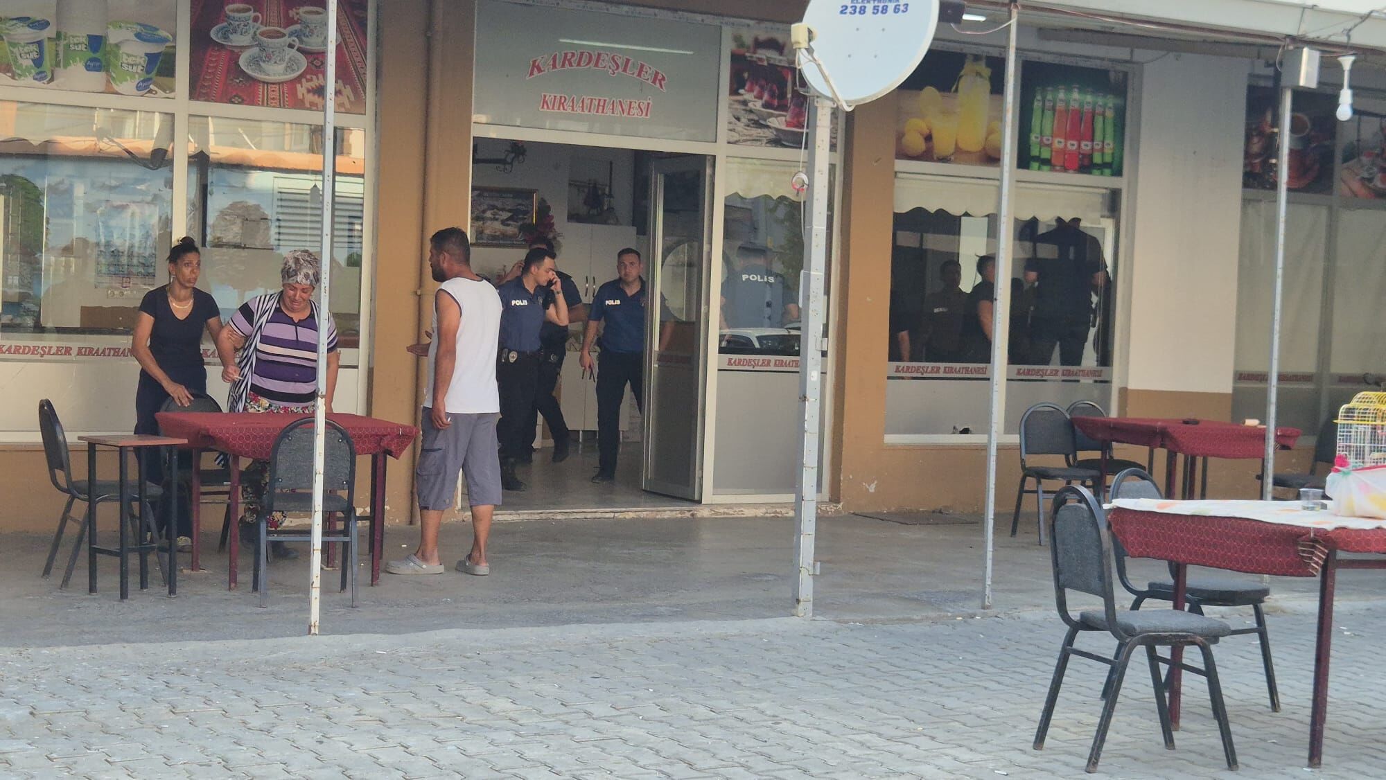 Manisa'da silahlı saldırıya uğrayan kahvehane işletmecisi yaralandı