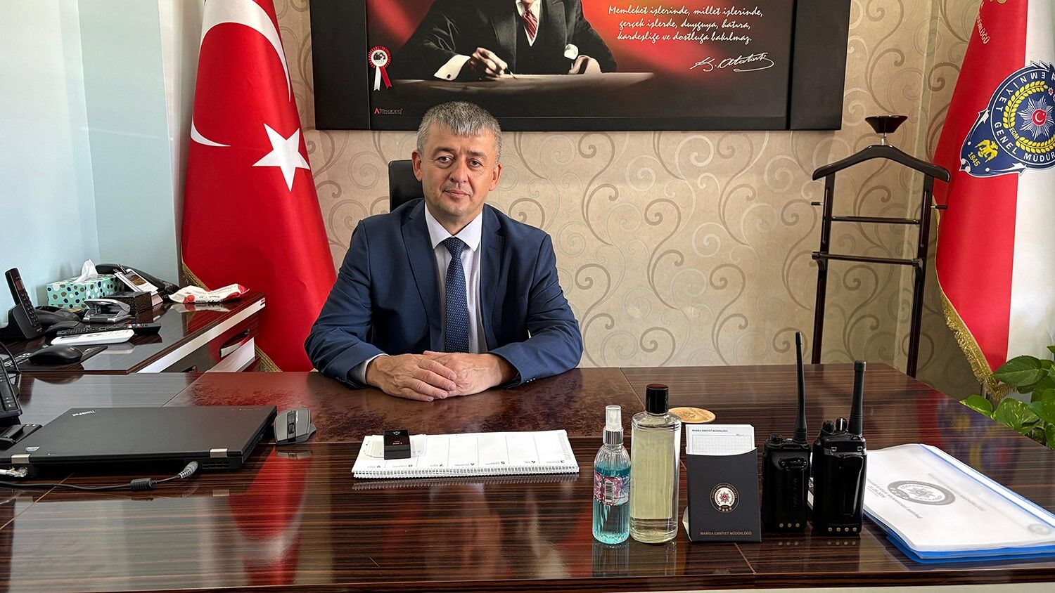 Kula Emniyet Amiri Ayhan Camcı göreve başladı