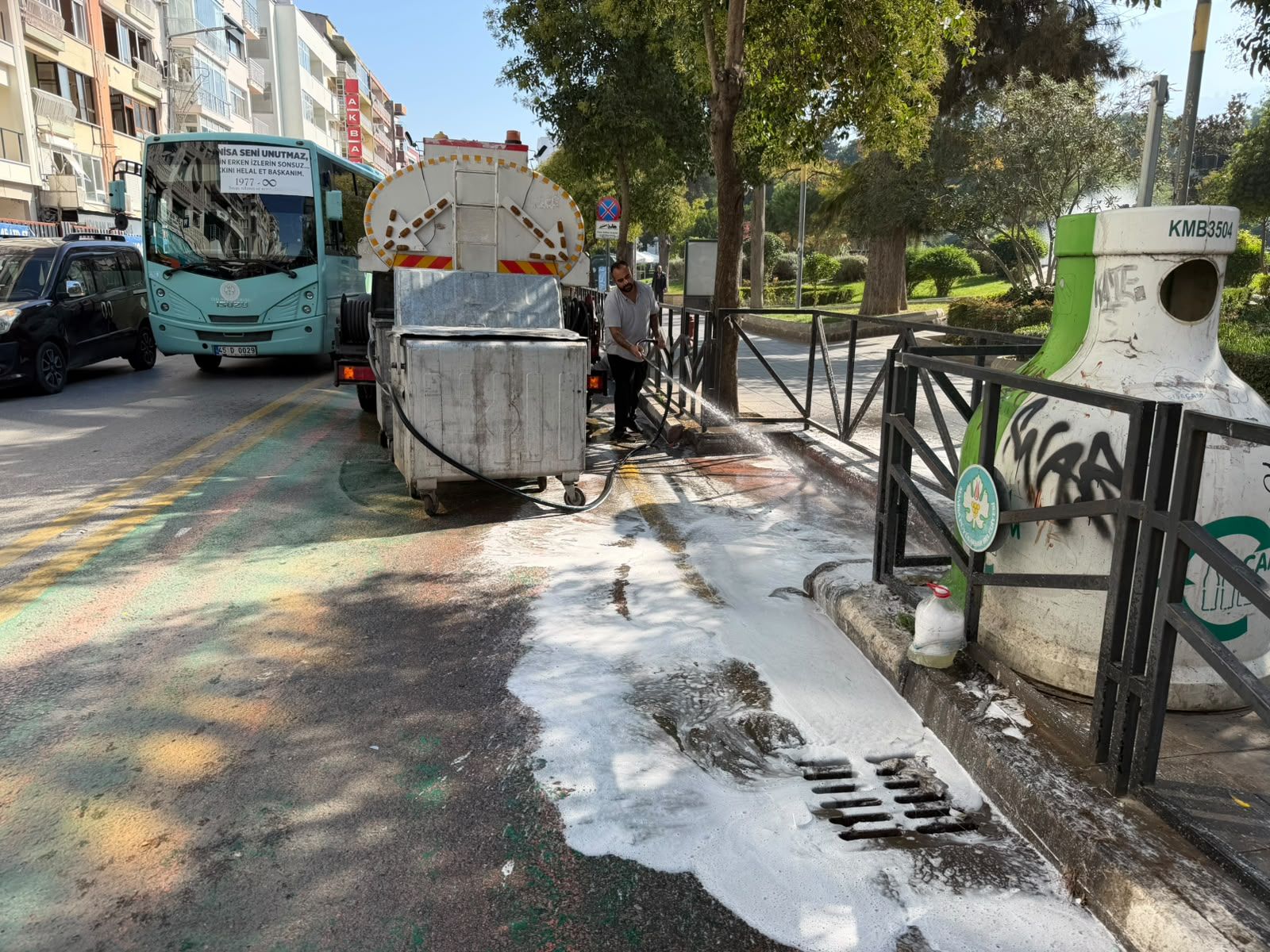 Şehzadeler'de temizlik seferberliği